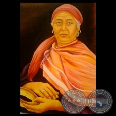 CHIPERA Y SU ANILLO AZUL, 2007 - Obra de ARIUS ROMERO